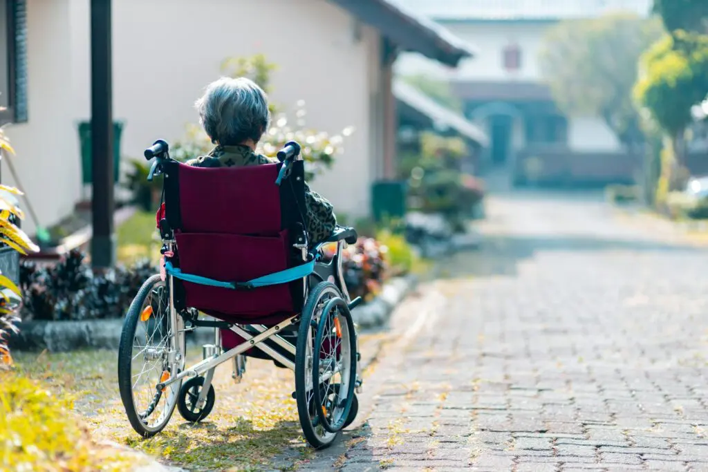 Elderly in Wheelchair, Social Security Disability Insurance