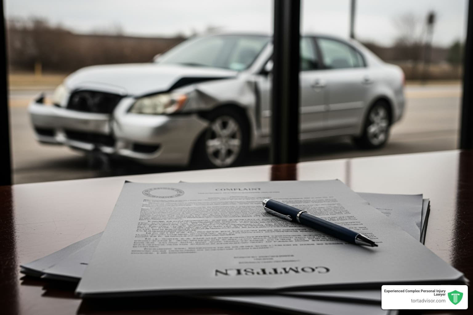 how does a lawsuit work for a car accident