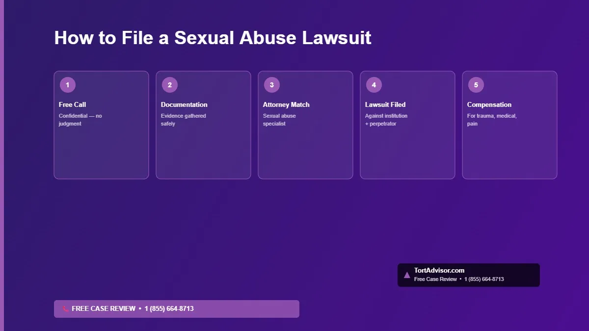 institutional sexual abuse lawsuit 2026
