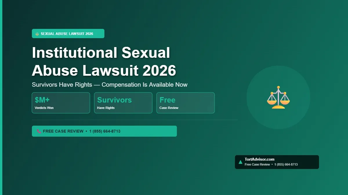 institutional sexual abuse lawsuit 2026
