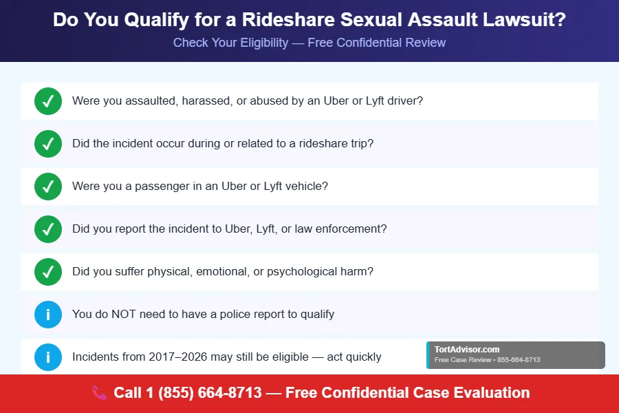 rideshare sexual assault lawsuit 2026