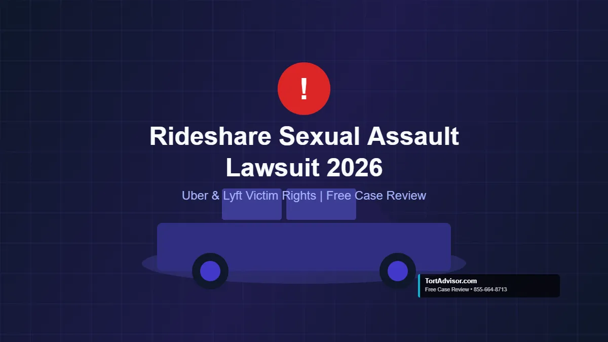 Rideshare Sexual Assault Lawsuit 2026 Featured rideshare sexual assault lawsuit 2026