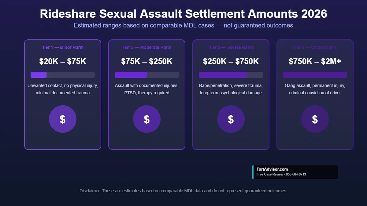 rideshare sexual assault lawsuit 2026