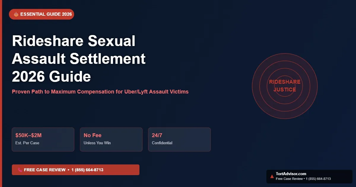 rideshare assault settlement 2026
