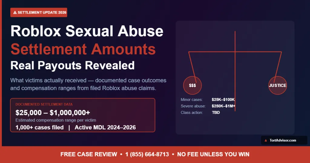 Roblox Sexual Abuse Settlement Amounts 2026: What Victims Actually Received