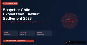 Snapchat Child Exploitation Settlement 2026: Complete Eligibility & Compensation Guide