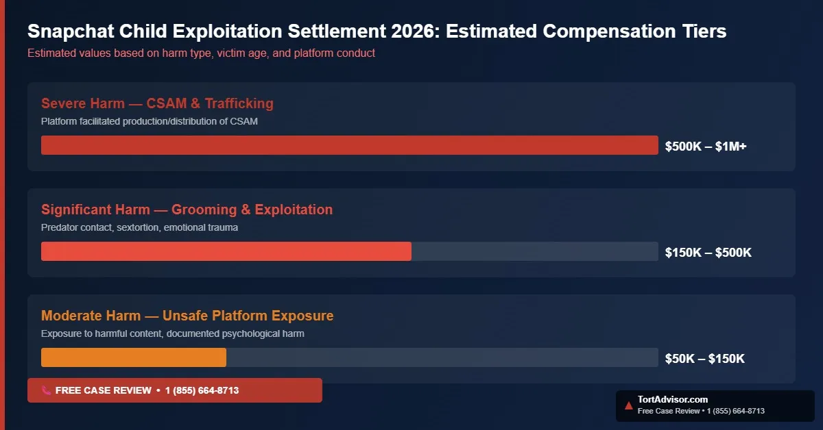 Snapchat child exploitation settlement 2026
