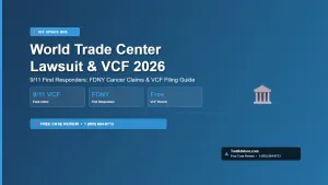 World Trade Center Lawsuit 2026: Proven VCF Guide for 9/11 First Responders