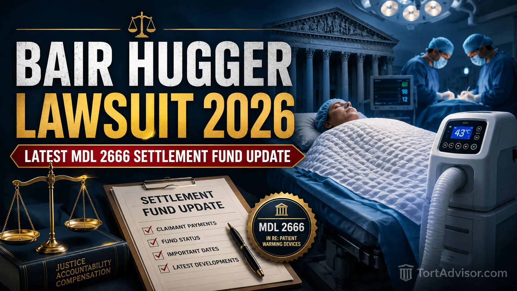 Bair Hugger lawsuit 2026 MDL 2666 settlement fund update with surgical warming device and legal claim information