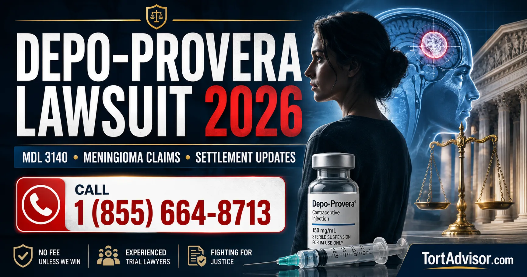 Depo-Provera Lawsuit 2026 – MDL 3140 Meningioma Claims Depo-Provera lawsuit statute of limitations by state: filing deadline guide