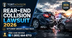Rear-End Collision Lawsuit 2026: Settlement Amounts & Fault Rules