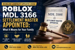 Roblox MDL 3166 Settlement Master Appointed: What It Means for Your Family (2026)