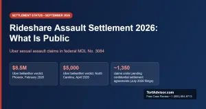 Rideshare Assault Settlement 2026: Essential Guide to Uber/Lyft Compensation
