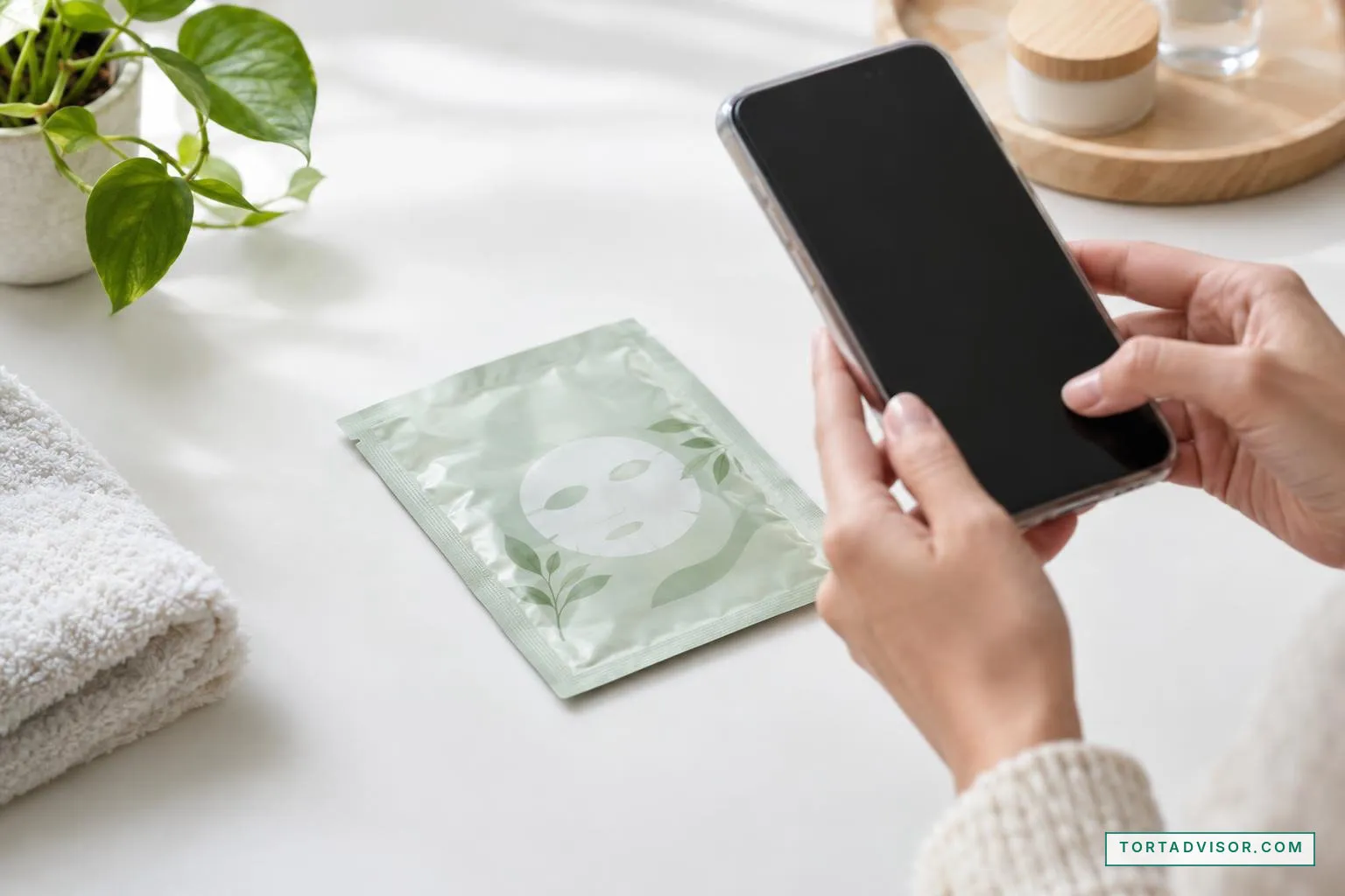 Beauty Face Mask Burns in Teens: Recall and Claim Facts 2 Adult preparing to photograph cosmetic packaging for a cosmetic injury claim evidence checklist