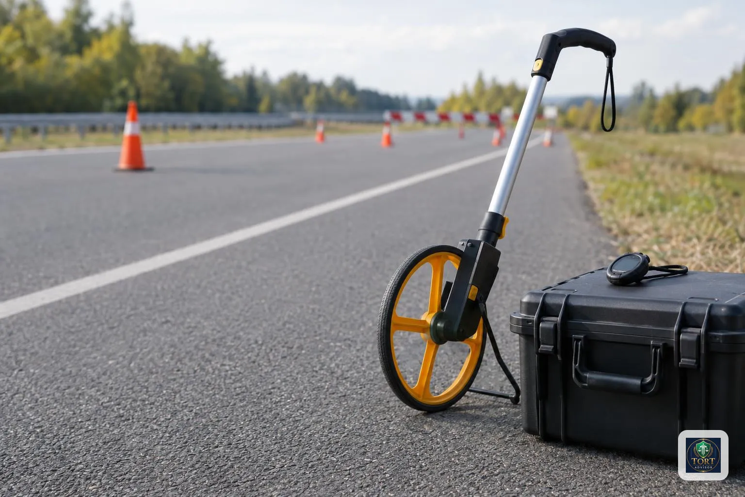 Time Speed and Distance: How Fast Was I Driving? 2 Measuring wheel and stopwatch used to calculate driving speed from distance and time